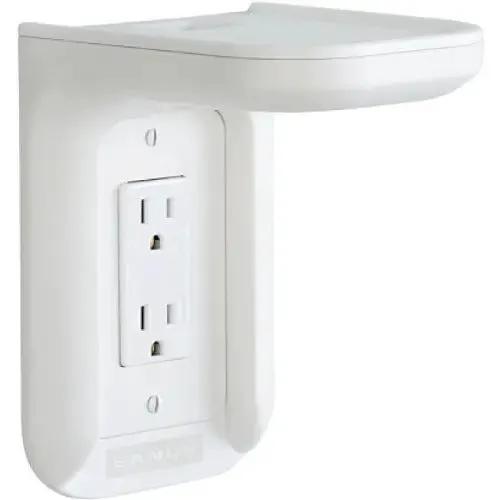 Legrand Group Sanus Outlet Shelf for Speakers – White Wall Mount for Sonos One, PLAY:1 up to 10 lbs. by Legrand Group