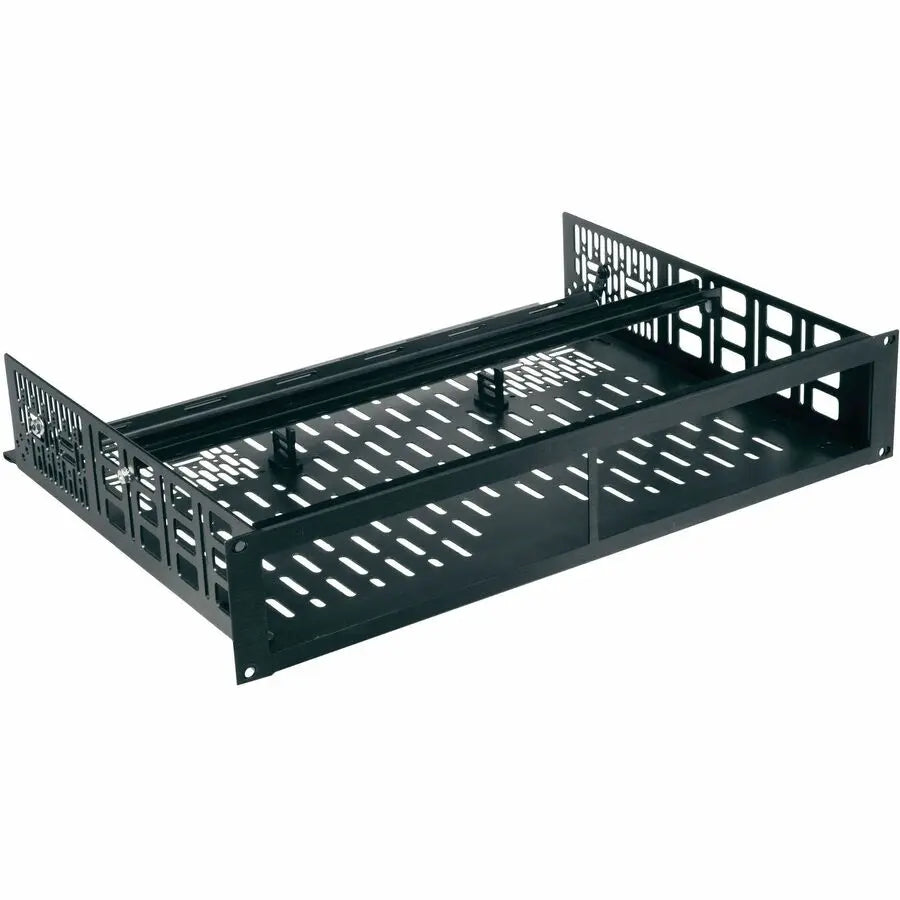 Middle Atlantic RSHA-SONOS-AMP2 2RU Rack Shelf for Dual Sonos Amps - 14 Inches Deep, Brushed Black Finish