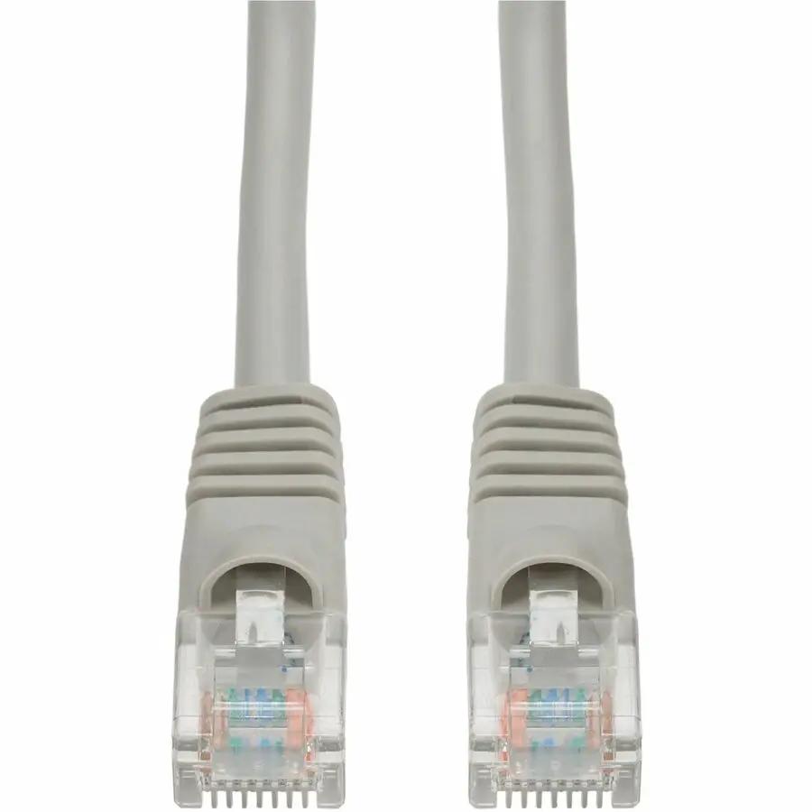 AddOn 20ft Gray CAT 6 PVC Ethernet Cable with Snagless Bubble Boot RJ-45 Male/Male by ADDON