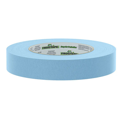 FrogTape CP 250 Medium-High Adhesion Masking Tape - 24MM x 55M, Light Blue, 12-Pack
