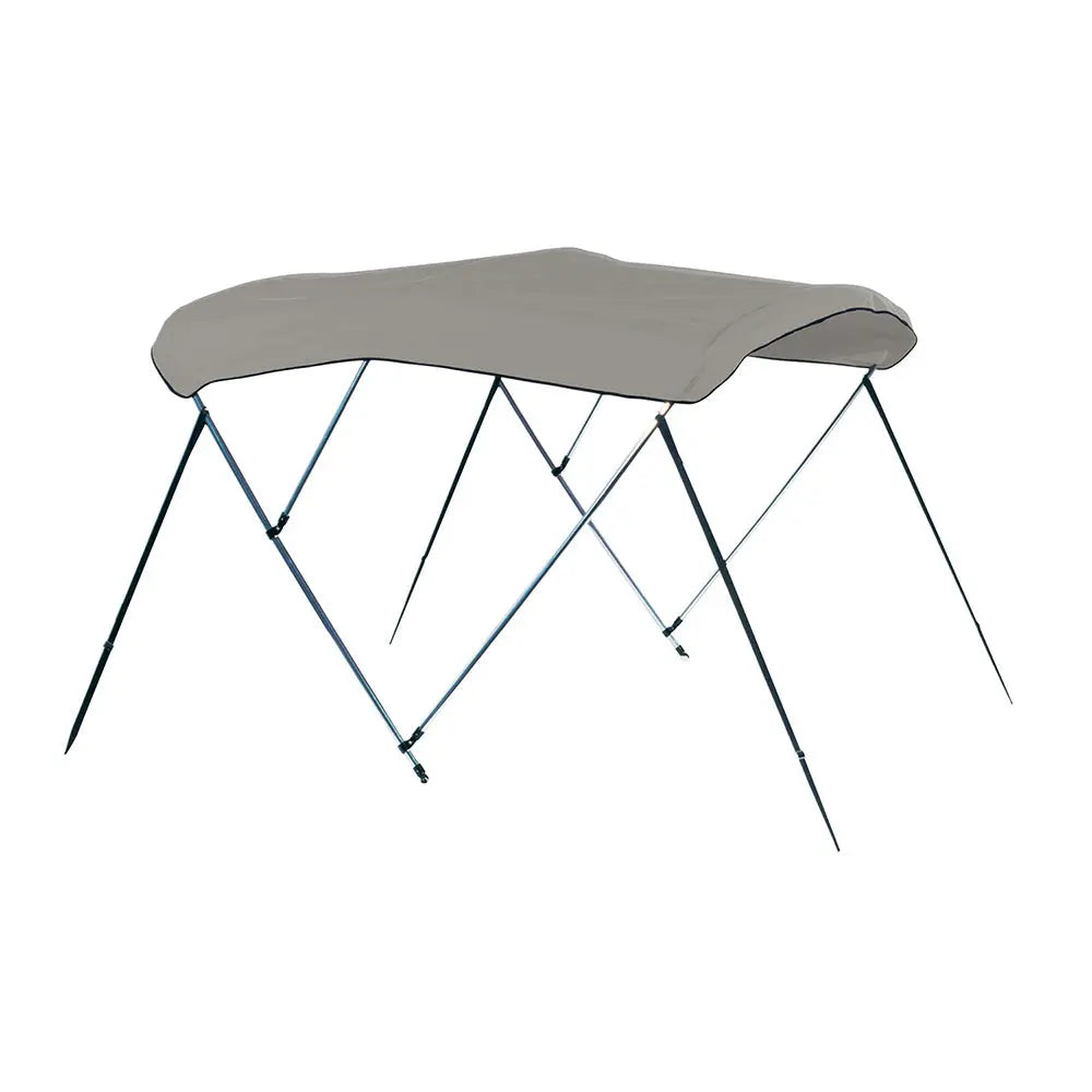 Carver by Covercraft 3 Bow 4669U Bimini Top with Cadet Grey Acrylic Fabric
