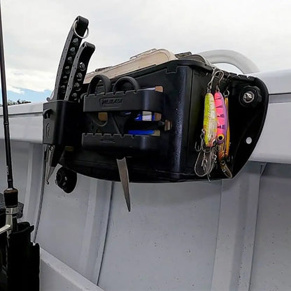 RAILBLAZA Tackle Caddy Track Mount - Versatile Gunnel Track Tackle Storage Solution