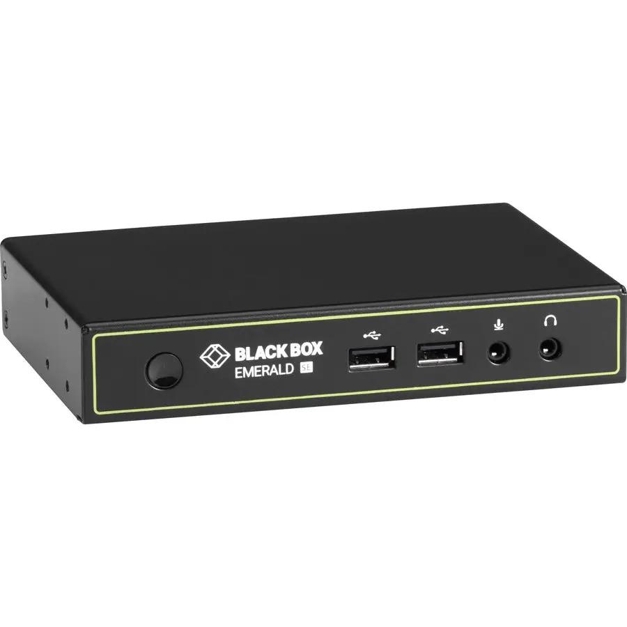 Black Box Emerald SE EMD2002SE-R KVM-over-IP Receiver with DVI-D, USB 2.0, Audio, RJ45 by BLACK BOX CORPORATION