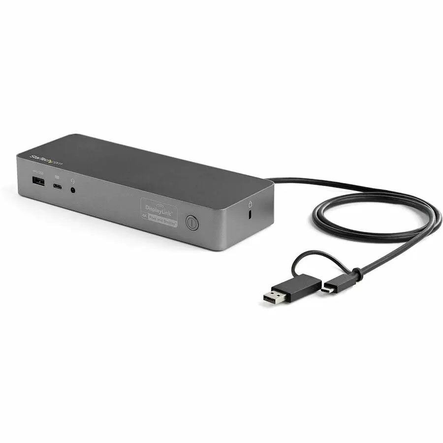 StarTech.com DK30C2DPEP Universal Laptop Docking Station with Dual 4K Display, 100W Power Delivery, USB-C & USB-A Compatibility