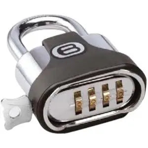 Bretford Manufacturing Inc. Resettable Combination Padlock TGLOCK – Steel, 10,000 Digit Combination Lock for Secure Storage