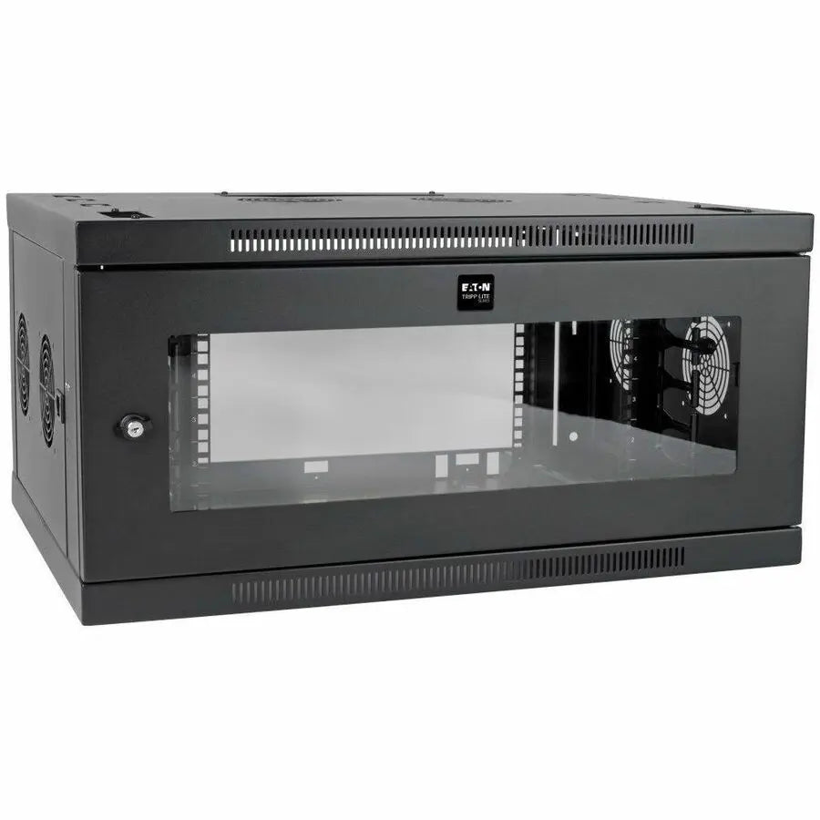 Eaton Corporation Tripp Lite SmartRack SRW6UDPGVRT 6U Wall-Mount Enclosure with Acrylic Front Window