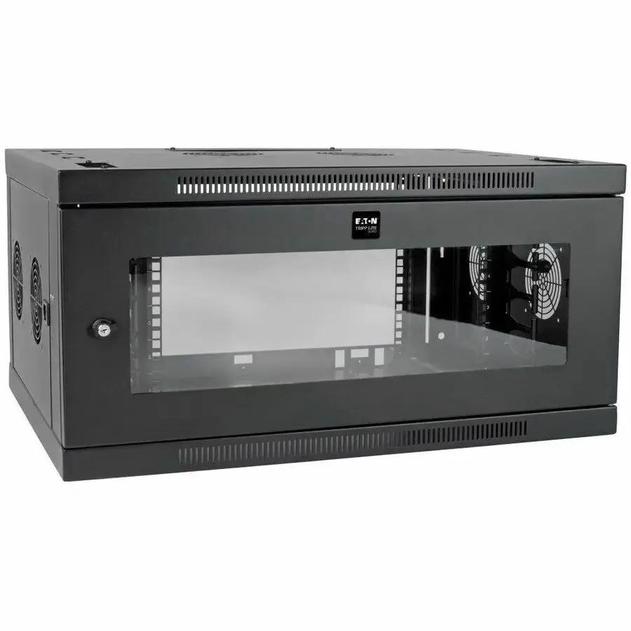 Eaton Corporation Tripp Lite SmartRack SRW6UDPGVRT 6U Wall-Mount Enclosure with Acrylic Front Window by Eaton Corporation