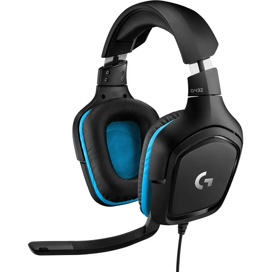 Logitech G G432 7.1 Surround Sound Gaming Headset with DTS Headphone:X 2.0 and 50mm Drivers