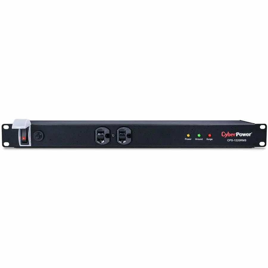CyberPower CPS1220RMS Rackbar 12-Outlet Surge Protector with 1800 Joules Surge Suppression and 1U Rack Mount Design