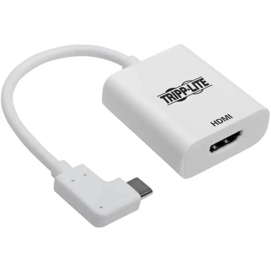 Eaton Tripp Lite Series U444-06N-HD4KRA USB-C to HDMI Adapter with 4K Support and Right-Angle Design by Eaton Corporation