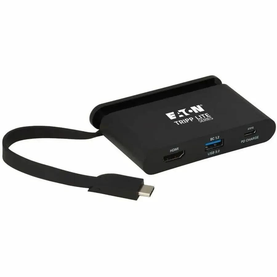 Eaton Tripp Lite Series U444-T6N-H4UBC USB-C Multiport Adapter with 4K HDMI and Power Delivery by Eaton Corporation