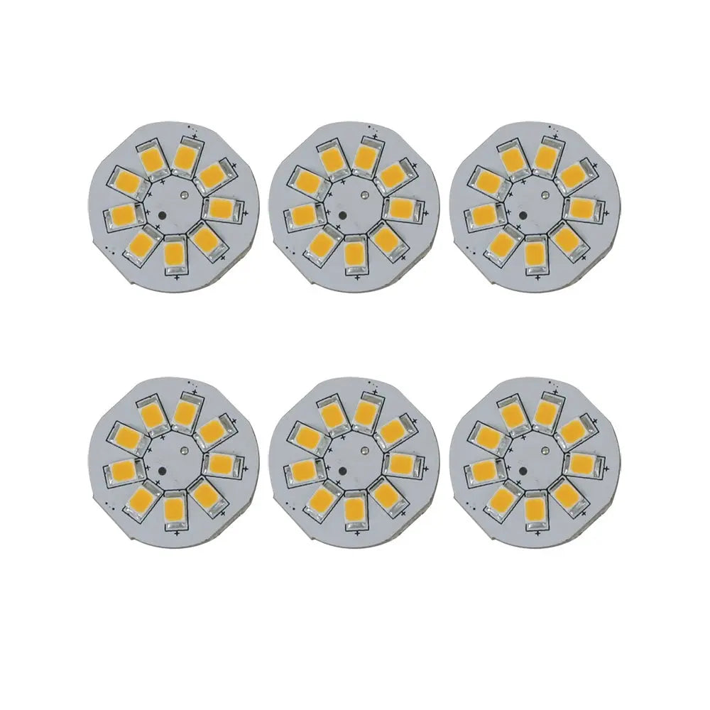 Scandvik 41150 Warm White LED Bulb 6-Pack for Marine and RV Lighting