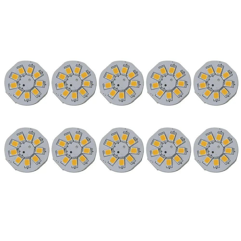 Scandvik 41165 Bulb Warm White 10-Pack - 12V G4 Bi-Pin LED Lights