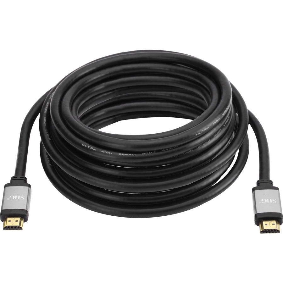 SIIG Ultra High Speed 8K HDMI Cable - 16ft for 8K@60Hz Ultra HD Video and High-Performance Audio