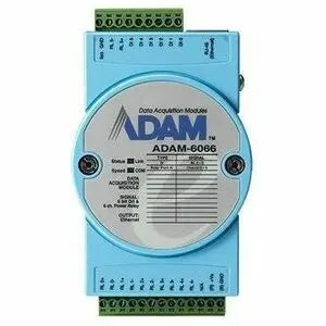 Advantech ADAM-6066 I/O Module - 6 Relay and Digital Input Channels with Cloud Connectivity