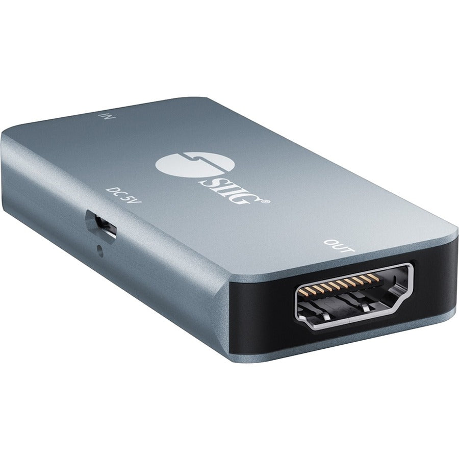 SIIG HDMI 2.0 4K HDR Repeater - Extend HDMI Signal Up to 20 Meters