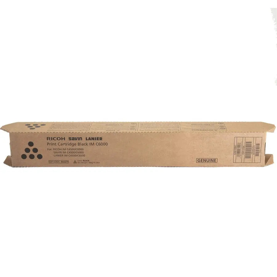Ricoh Original Black Toner Cartridge Part 842279 for IM C4500 and IM C6000