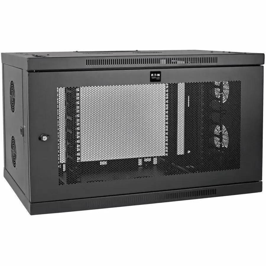 Eaton Tripp Lite Series SmartRack 9U Wall-Mount Enclosure with Lockable Doors and Cable Management by Eaton Corporation