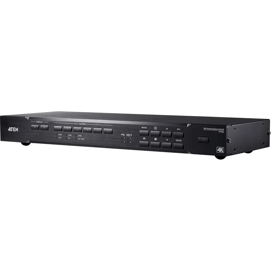 ATEN VP1920 9x2 4K Presentation Matrix Switch for Professional AV Environments