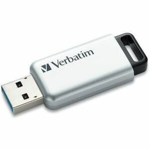 Verbatim 128GB Store 'n' Go Secure Pro USB 3.0 Flash Drive - Secure Data Encryption & Retractable Design