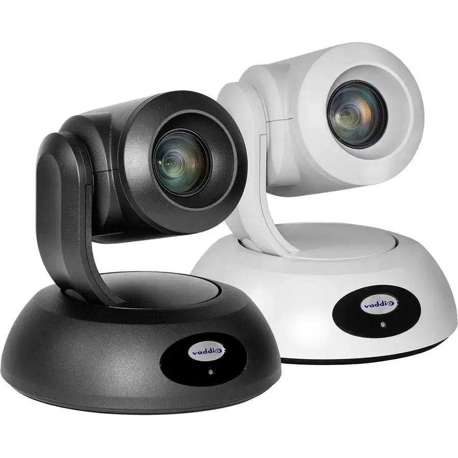 Vaddio RoboSHOT 30E Zoom HDBaseT PTZ Camera with HDMI and IP Streaming - White by Legrand Group