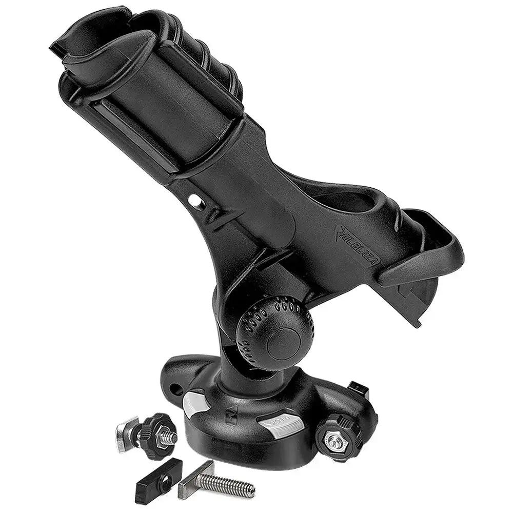 RAILBLAZA Rod Holder II with SidePort TracLoader for Aluminum Track Boats by RAILBLAZA