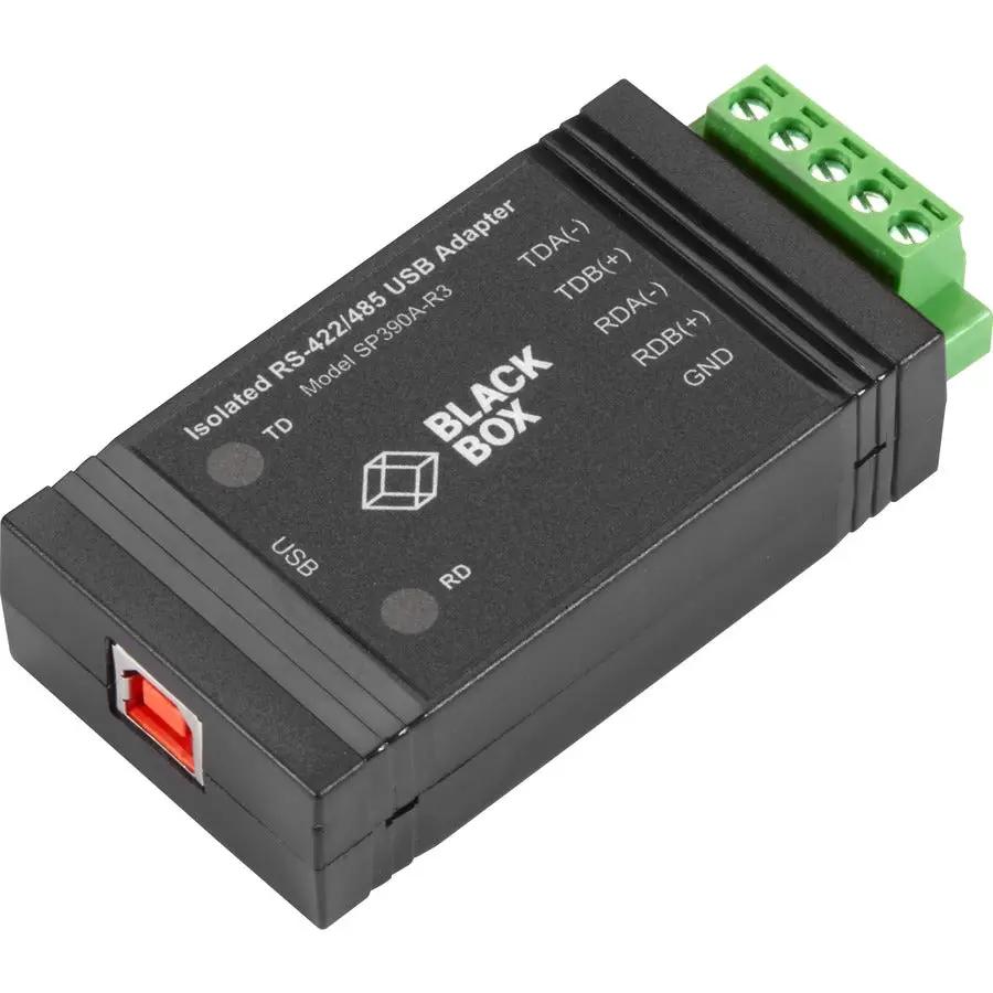Black Box USB to RS422/485 Converter with Opto-Isolation - Model SP390A-R3 by Black Box Corporation