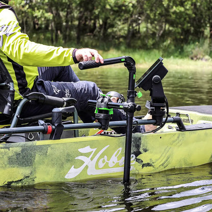 RAILBLAZA HEXX Live Pole 30 - Portable Live Sonar Transducer Mount for Kayaks, Canoes, and Dinghies