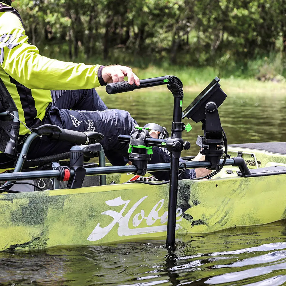 RAILBLAZA HEXX Live Pole 30 - Portable Live Sonar Transducer Mount for Kayaks, Canoes, and Dinghies