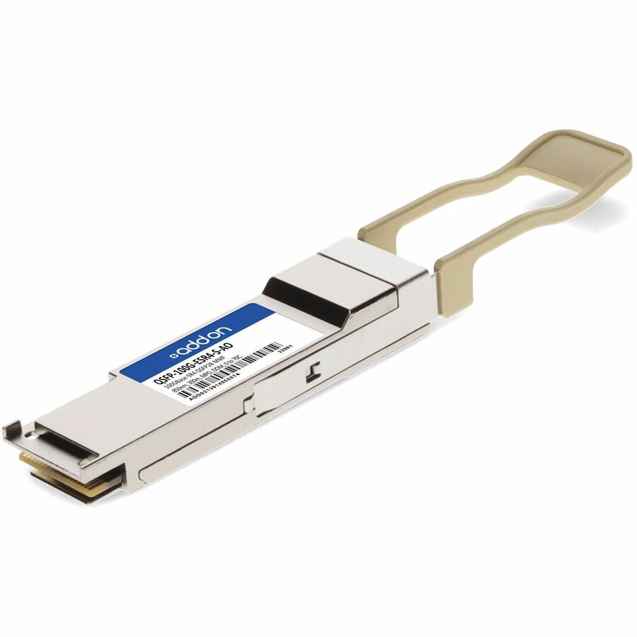 AddOn Cisco QSFP-100G-ESR4-S Compatible 100GBase-SR4 QSFP28 Transceiver Module (MMF, 850nm, 300m, MPO, DOM)