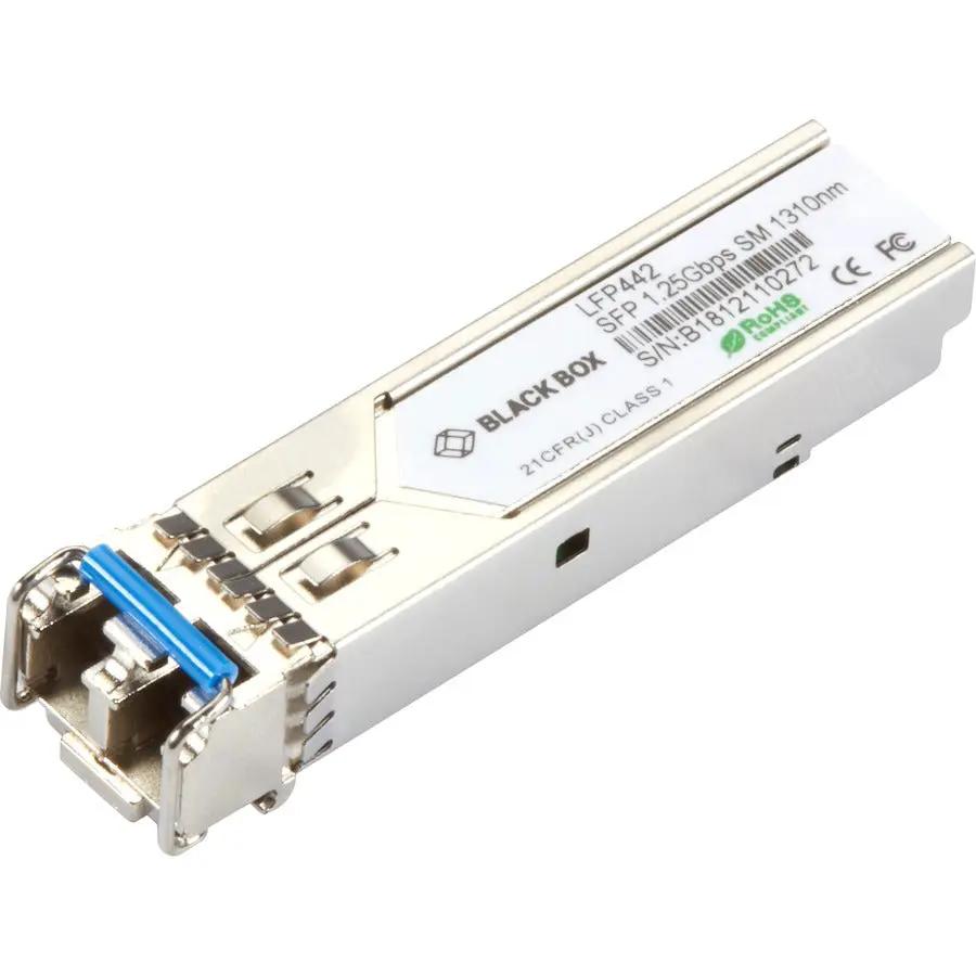 Black Box LFP442 SFP (mini-GBIC) Module with LC Connector and Low EMI Design by Black Box Corporation