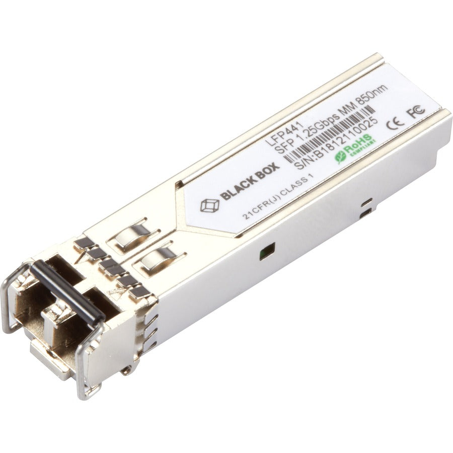 Black Box LFP441 SFP Transceiver Module with LC Connector and 1.25Gbps Data Rate