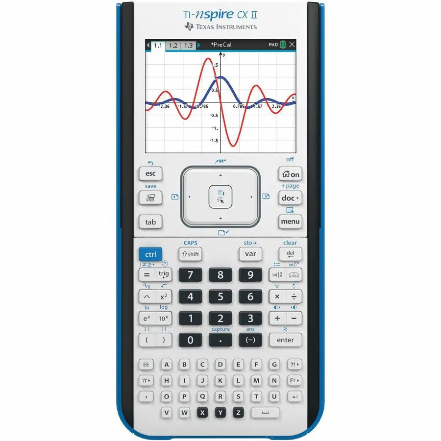Texas Instruments TI-Nspire CX II Graphing Calculator Model NSCX2/TBL/1L1