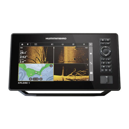Humminbird XPLORE 9 Control Head Only with 9-Inch Full-HD Display and Advanced Sonar Features