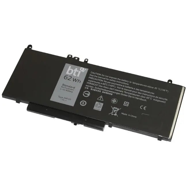 BTI 451-BBTW-BTI 7.6V 62Wh Lithium-Ion Battery for Dell Latitude E5470 and E5570