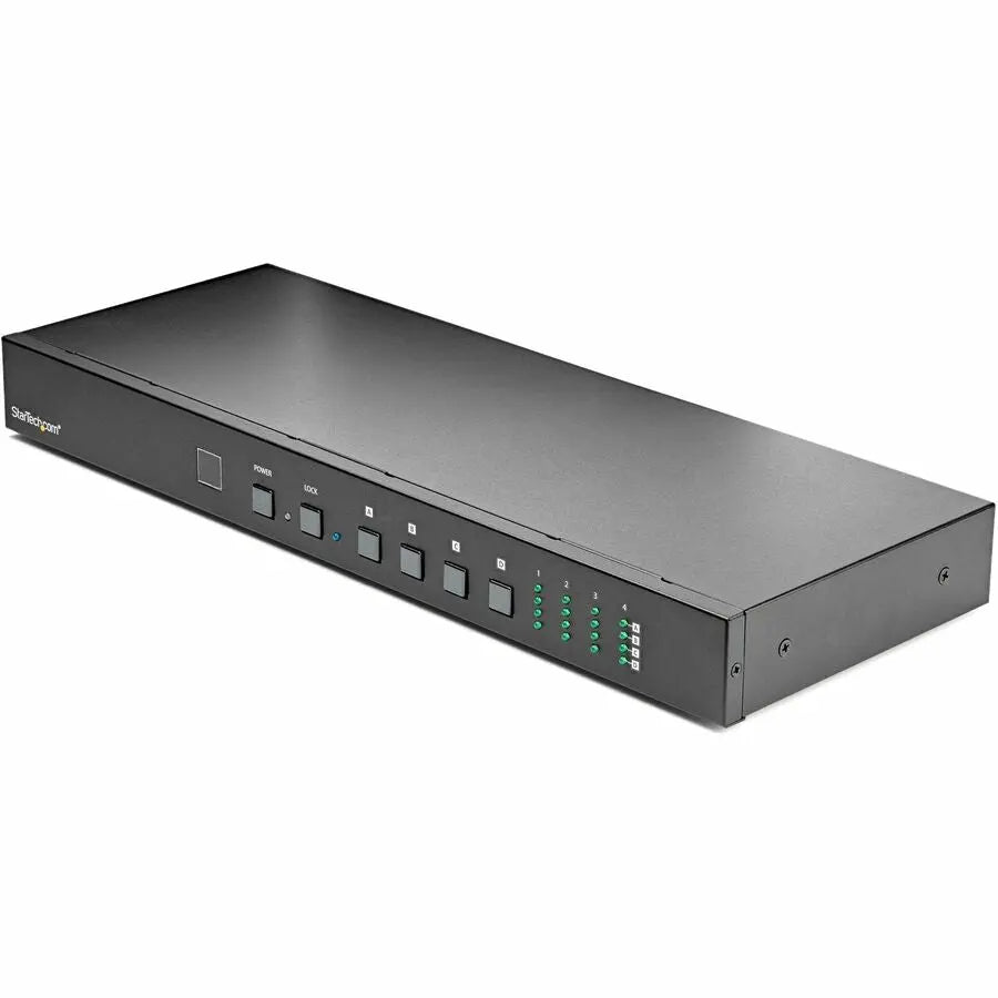 StarTech.com 4x4 HDMI Matrix Switch with 4K 60Hz Support and Remote Control