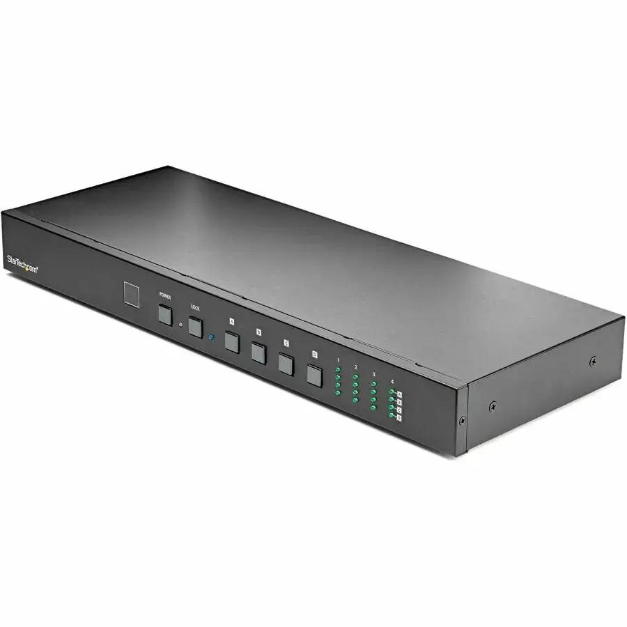 StarTech.com 4x4 HDMI Matrix Switch with 4K 60Hz Support and Remote Control by StarTech.com