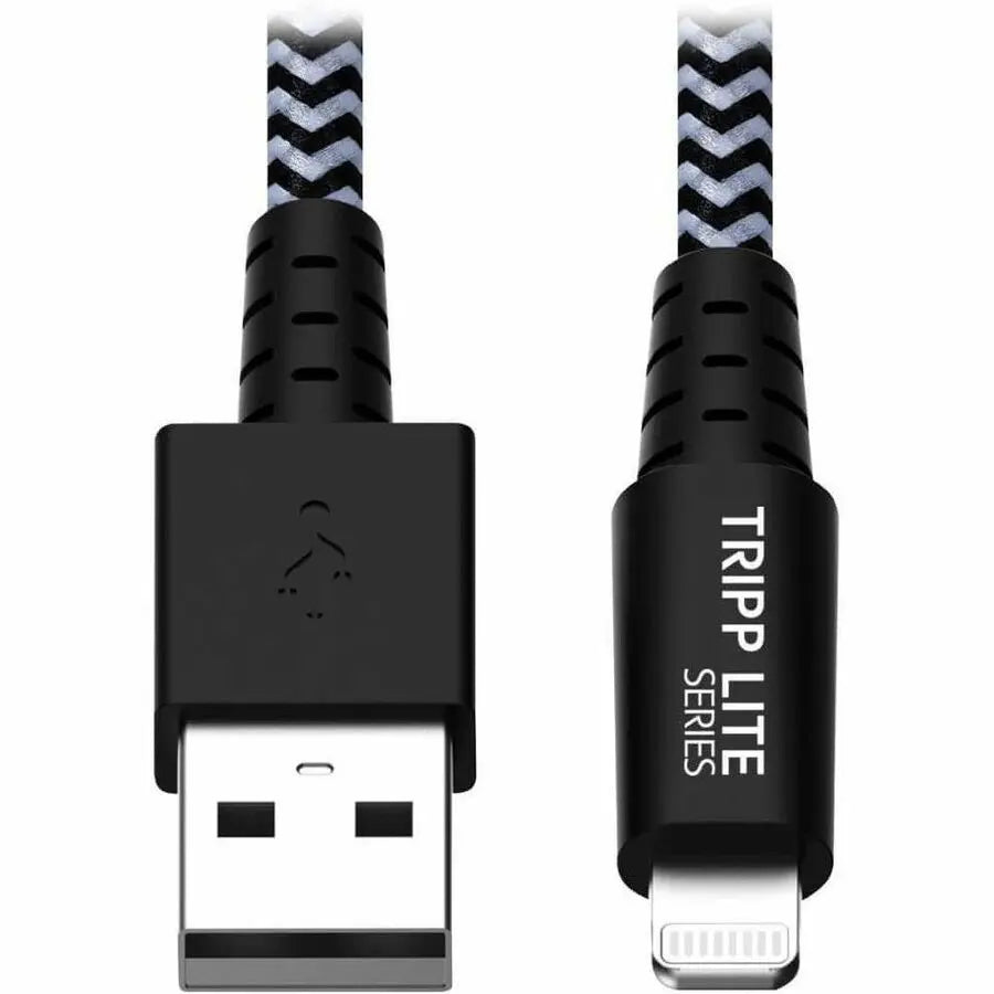Eaton Tripp Lite Series Heavy-Duty USB-A to Lightning Sync and Charge Cable - 10 ft, MFi Certified