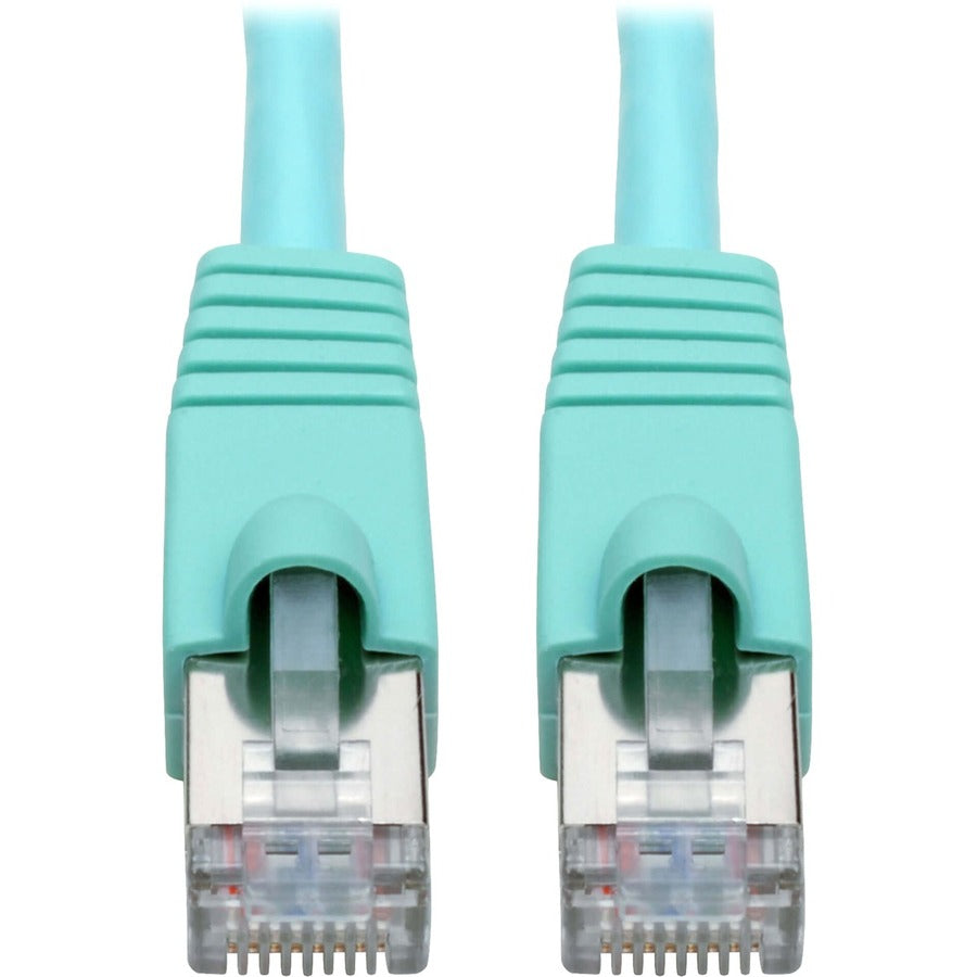 Eaton Tripp Lite Series N262-020-AQ 20ft Cat6a Patch Network Cable with Snagless RJ45 Connectors and PoE Support