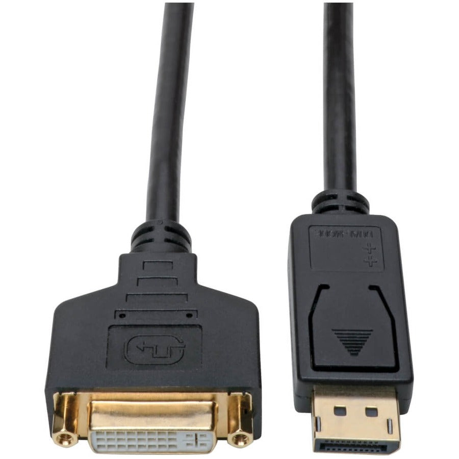 Eaton Tripp Lite Series DisplayPort to DVI Adapter - 1 ft. Black, Model P134-001-GC