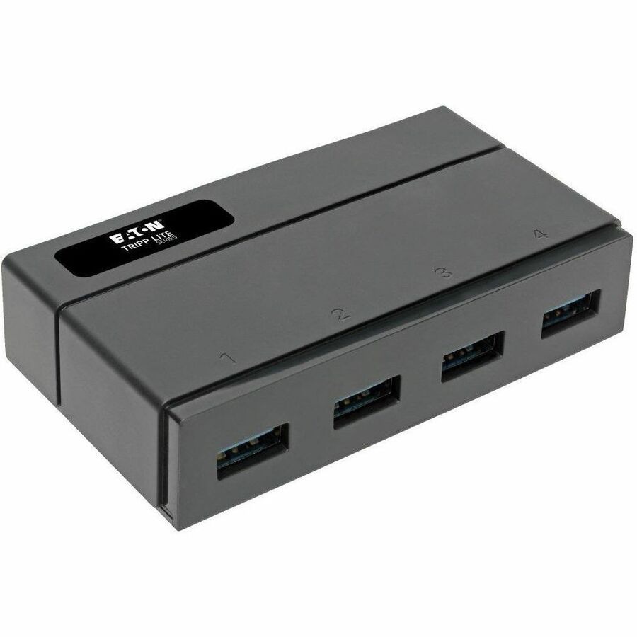 Eaton Tripp Lite Series 4-Port USB 3.0 Hub with Charging - USB-A, BC 1.2, 2.4A