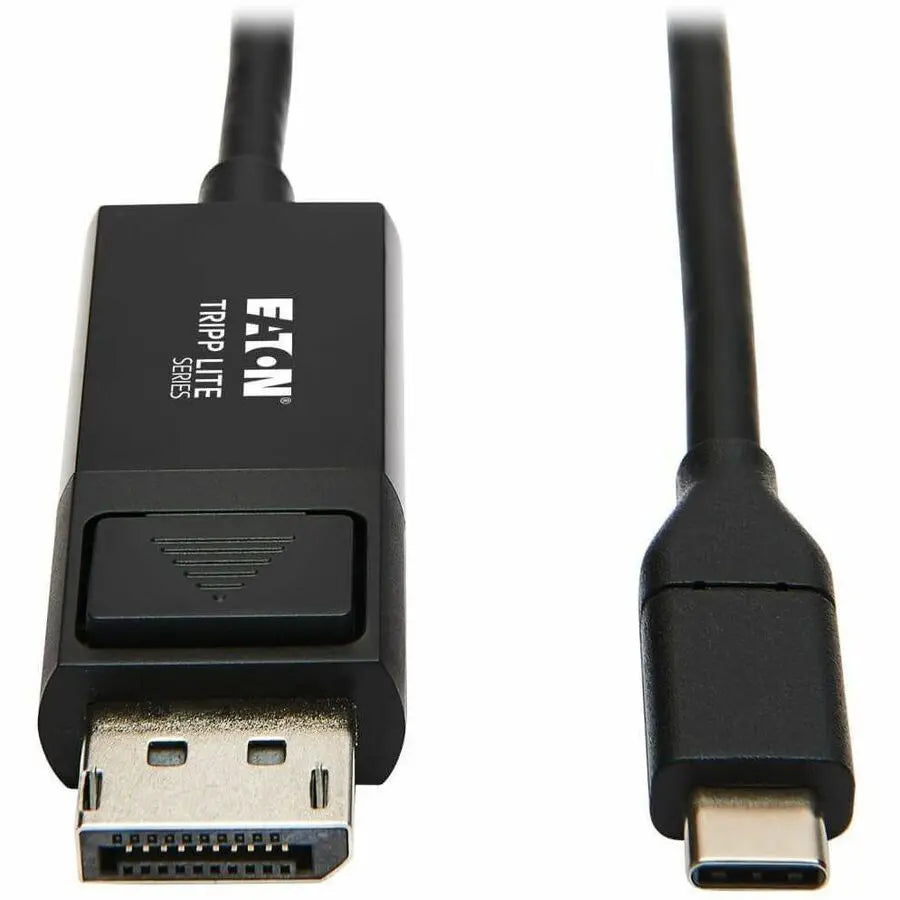 Eaton Tripp Lite Series U444-006-DP-BE USB-C to DisplayPort Adapter Cable, 6 ft., Black, 4K Ultra HD Support