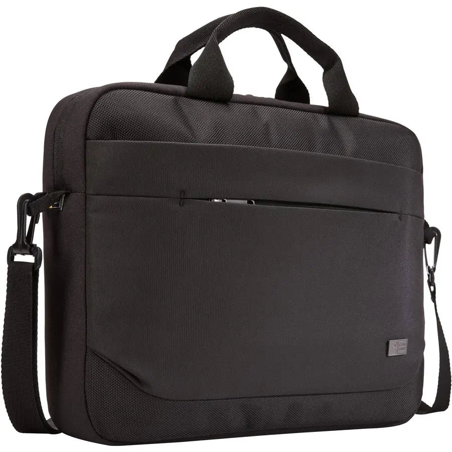 Case Logic Advantage ADVA-114 Black Laptop Attache with Smart Storage for 10.1-Inch to 14-Inch Devices