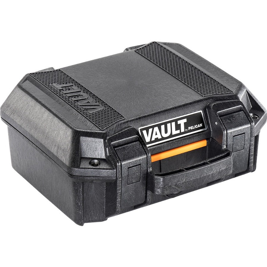 Pelican V100 Vault Small Pistol Case with Foam - Rugged Waterproof Storage for Handguns