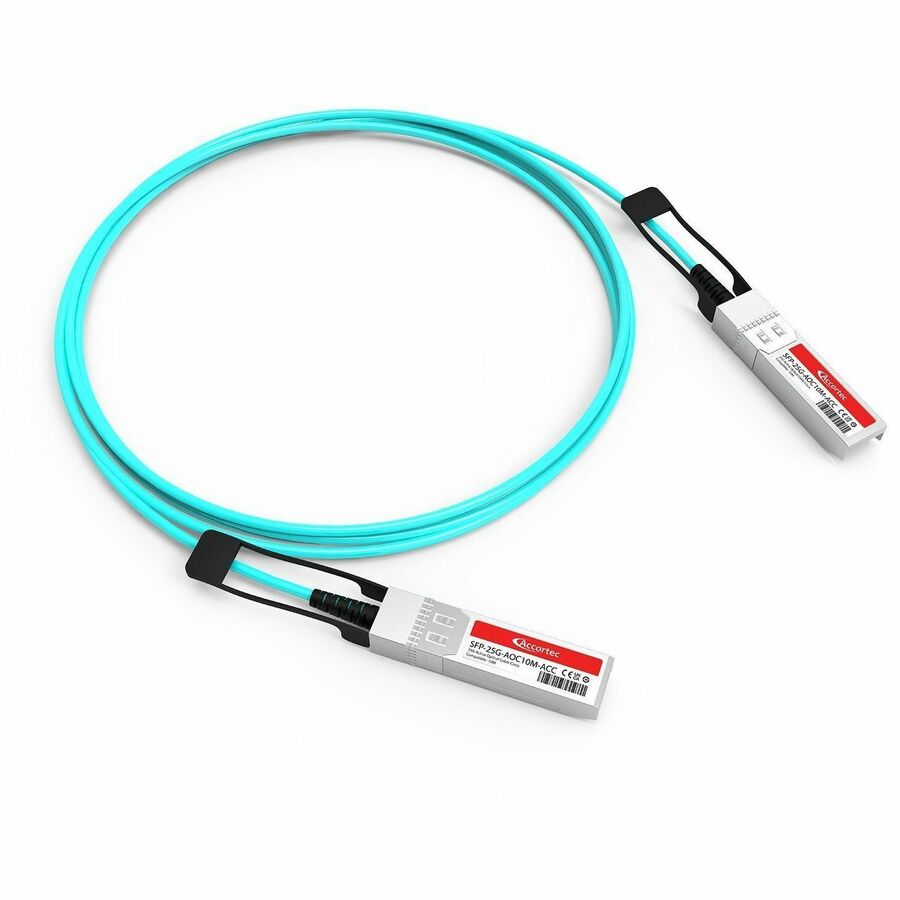 Accortec 25G Active Optical Cable 10-Meter for Cisco Nexus 9000 Series