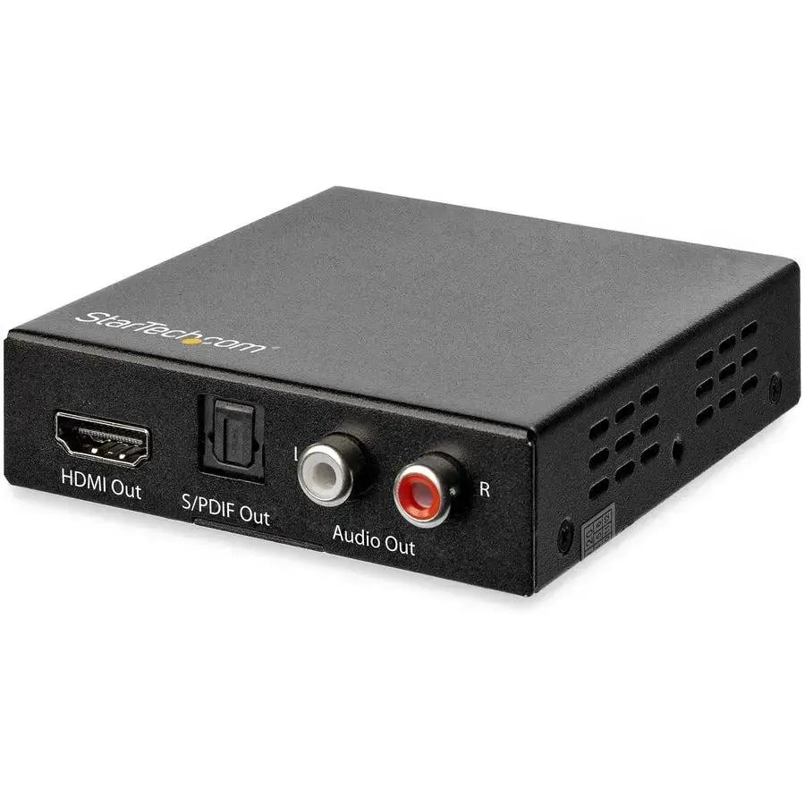 StarTech.com HD202A 4K HDMI Audio Extractor with HDR Support and Dual RCA Output by StarTech.com