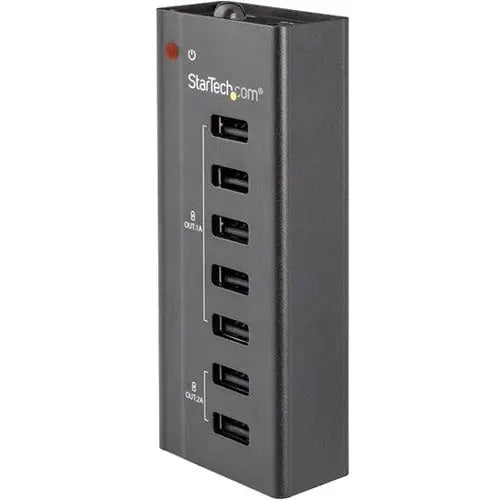 StarTech.com 7-Port USB Charging Station with 5x 1A and 2x 2A Ports