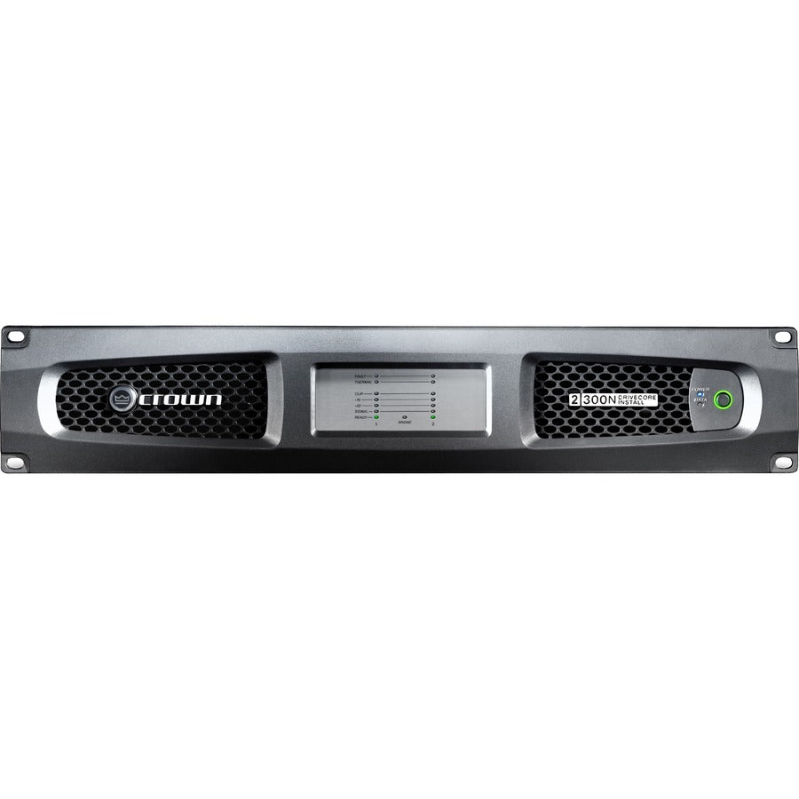 Crown DriveCore Install DCI2X300N Amplifier - 600W RMS, 2 Channels, Network-Enabled Professional Power Amplifier