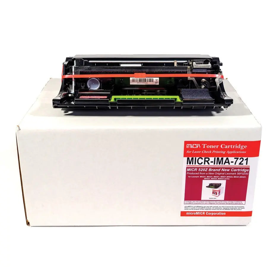 microMICR Alternative Lexmark MS321 MICR Imaging Unit - High-Quality MICR Toner for Lexmark Printers