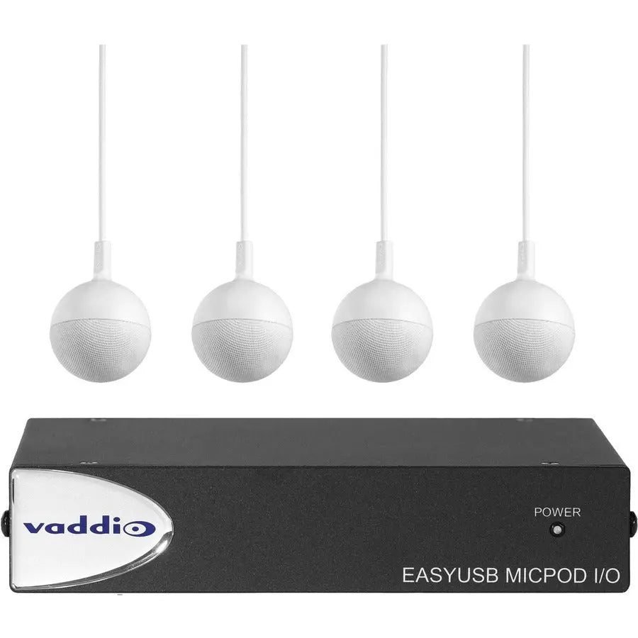 Vaddio Legrand Group EasyUSB MicPOD and CeilingMIC Bundle for USB Conferencing - Model 999-88100-000